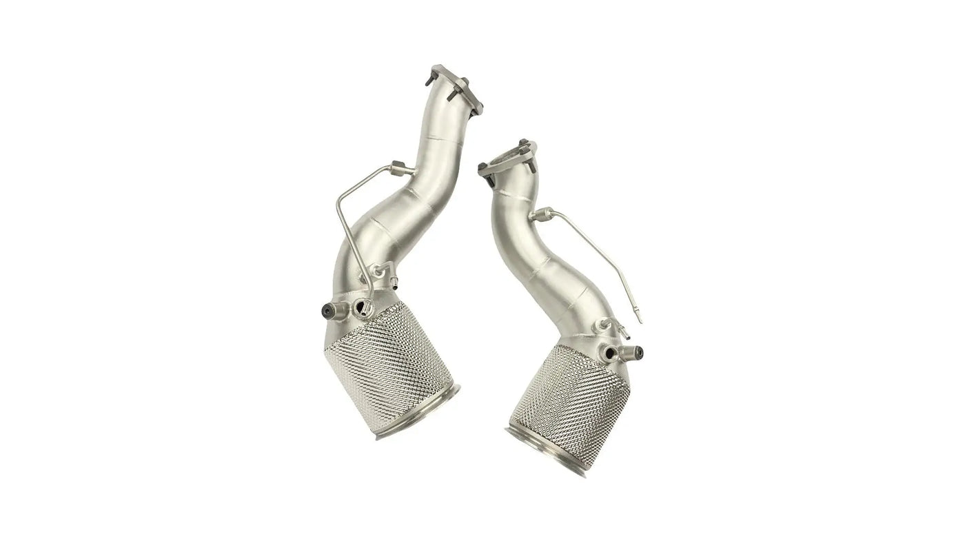 audi rs6 c8 downpipes