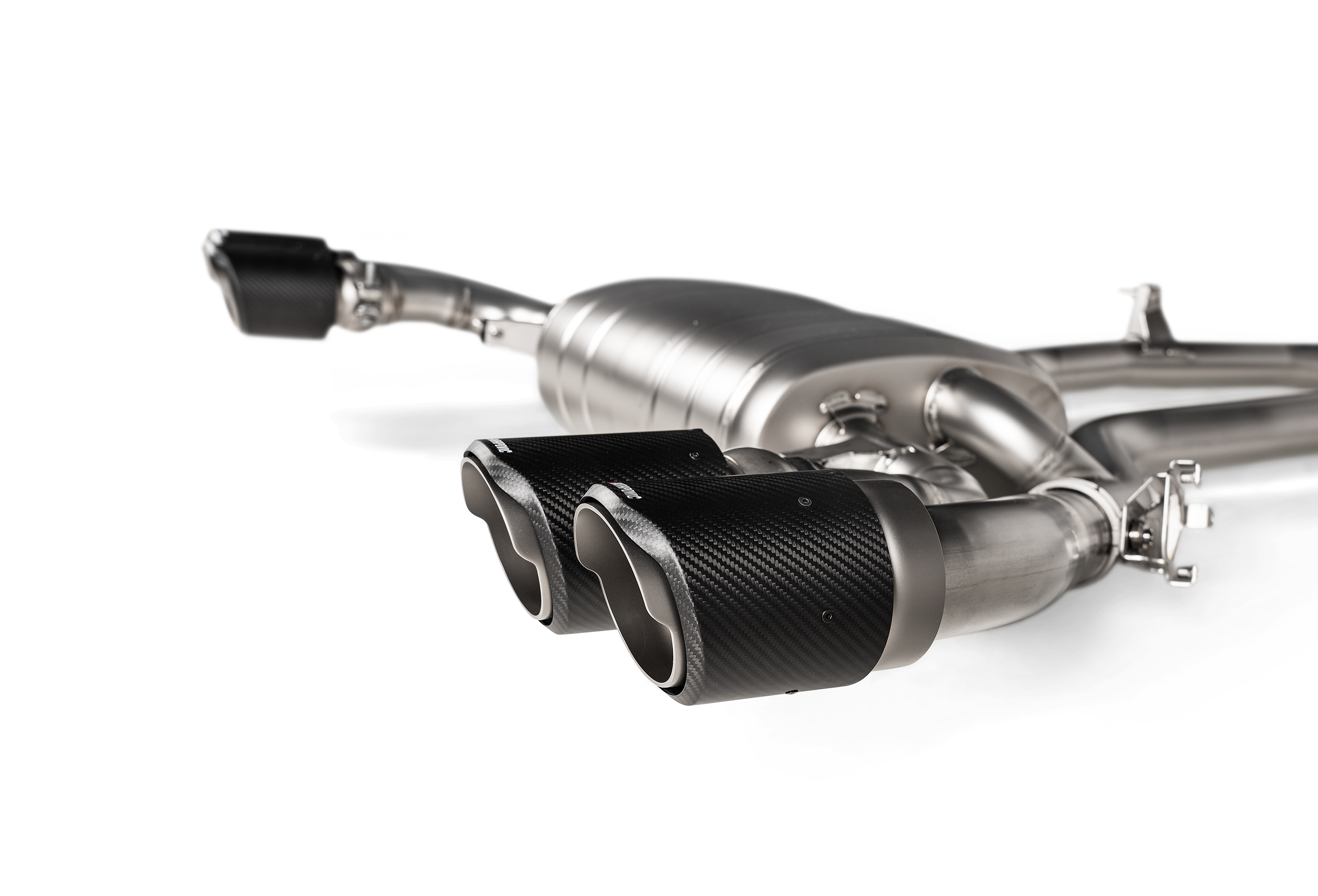 Akrapovic exhaust system for BMW F97 X3M / X3M Competition and F98 X4M