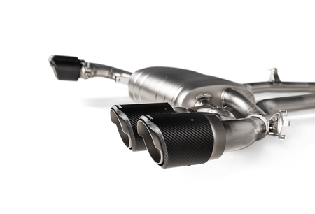 Akrapovic exhaust system for BMW F97 X3M / X3M Competition and F98 X4M