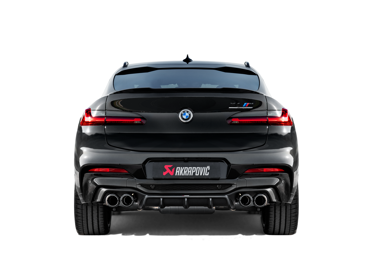 Akrapovic exhaust BMW F97 X3M / X3M Competition and F98 X4M / X4M Competition