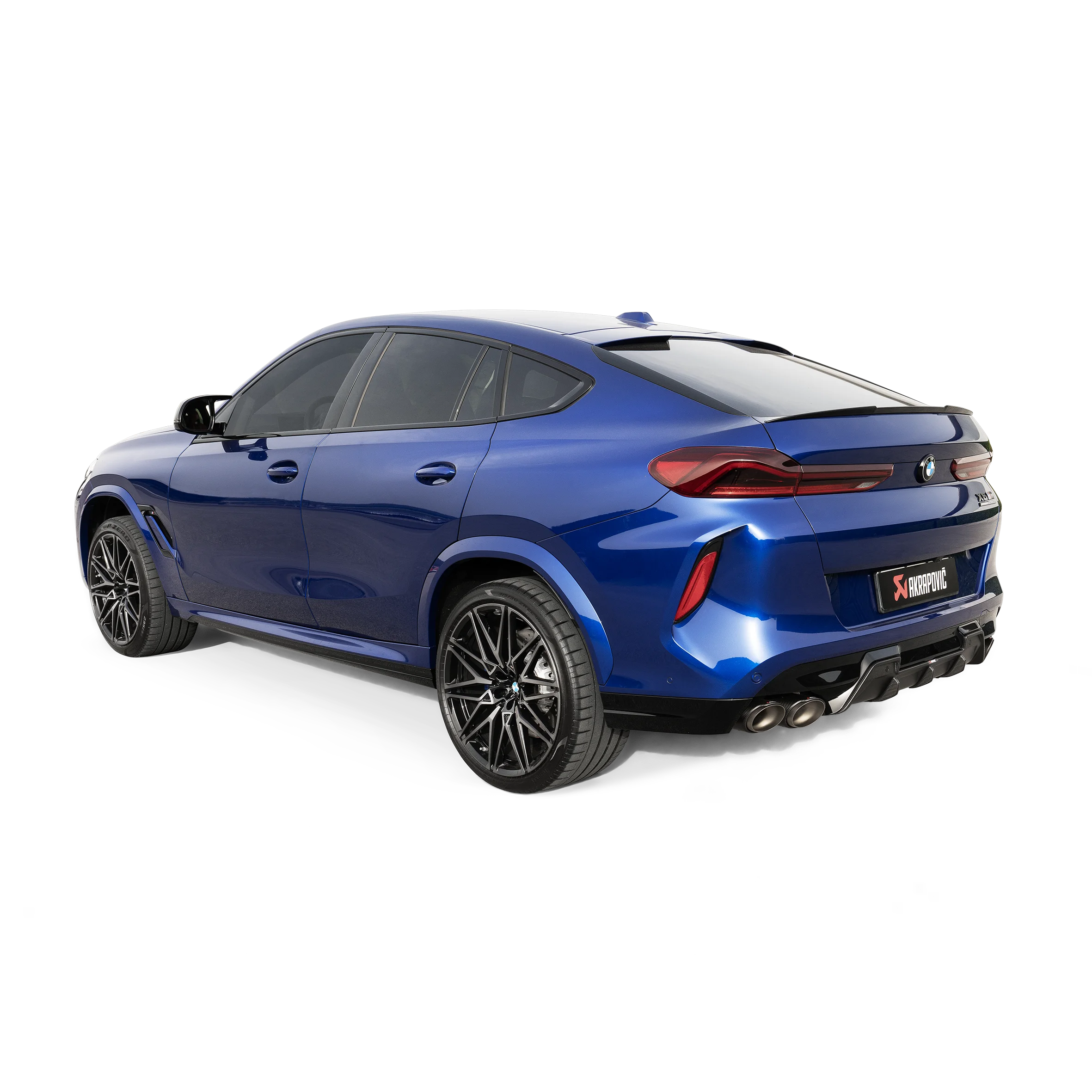 Akrapovic exhaust BMW X6M F96 OPF/GPF Competition LCI