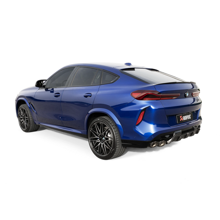 Akrapovic exhaust BMW X6M F96 OPF/GPF Competition LCI