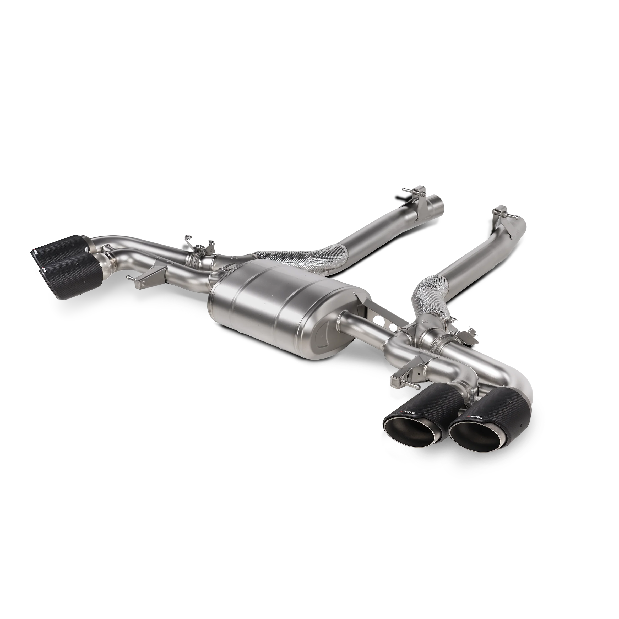 Akrapovic exhaust system for BMW F95 X5M / BMW X6M F96 OPF/GPF Competition LCI