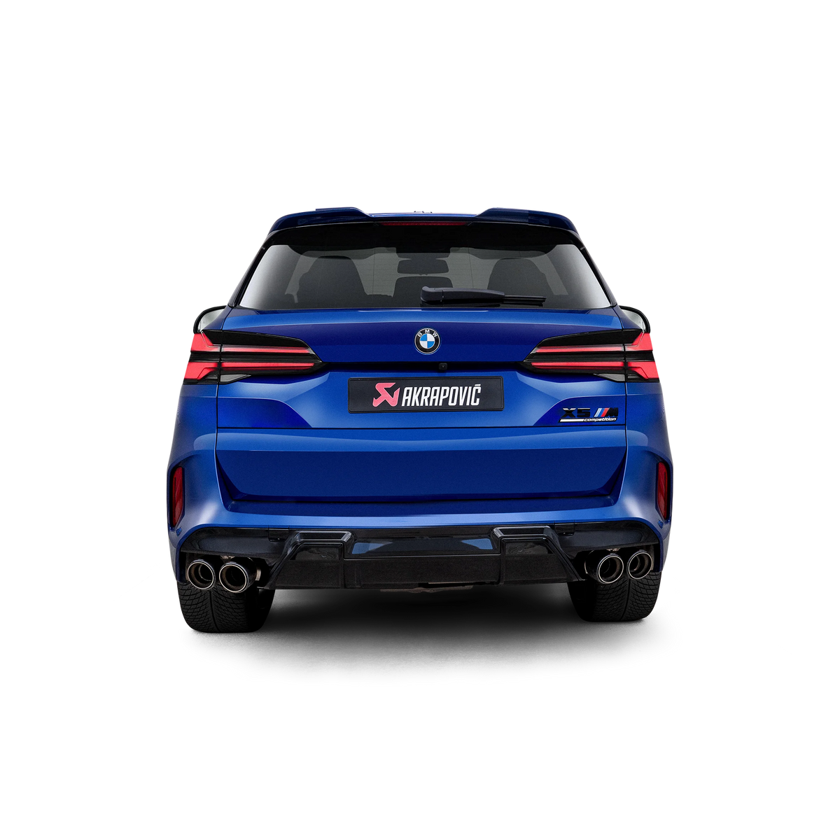 Akrapovic exhaust system for BMW F95 X5M OPF/GPF Competition LCI
