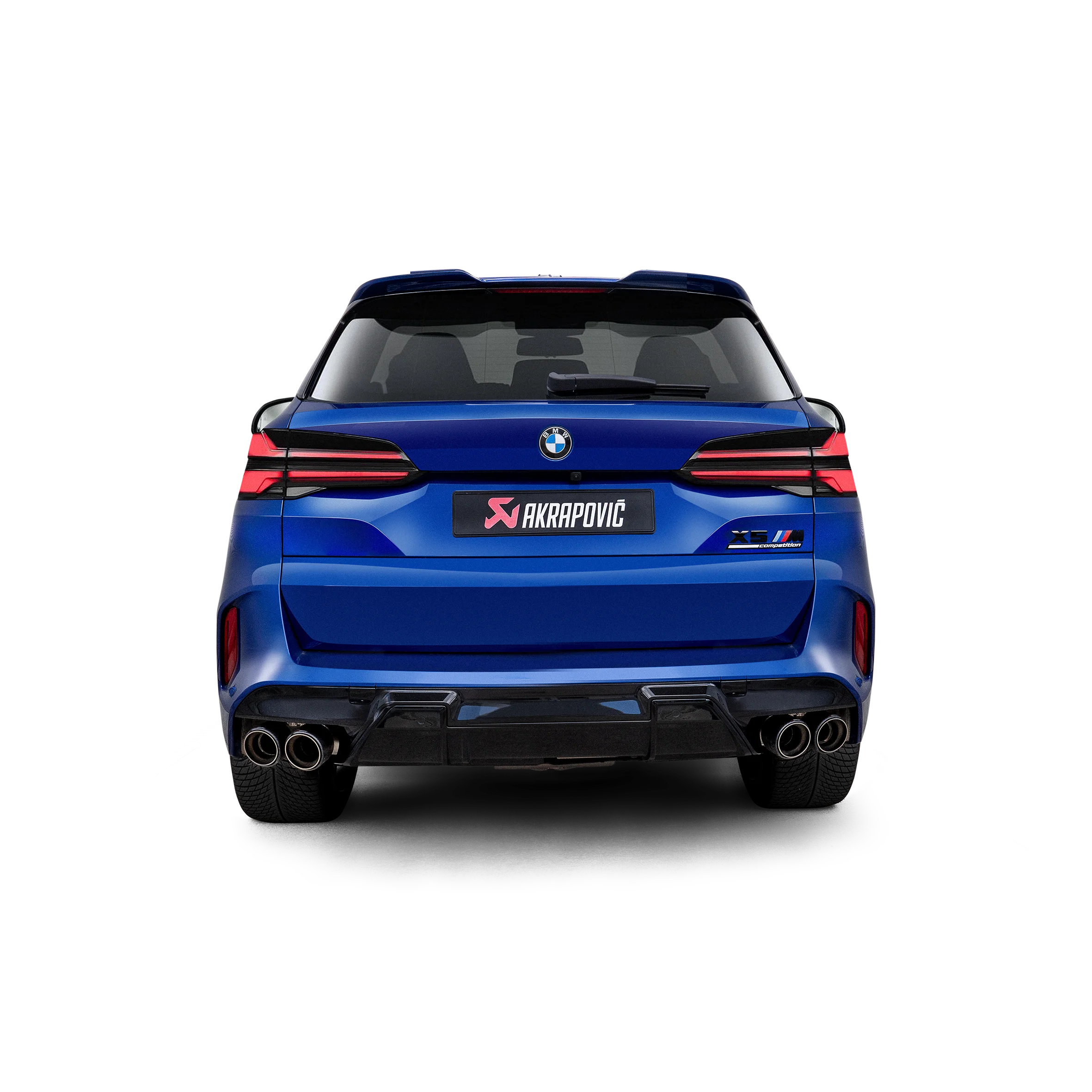 Akrapovic exhaust system for BMW F95 X5M OPF/GPF Competition LCI