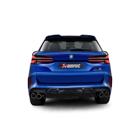 Akrapovic exhaust system for BMW F95 X5M OPF/GPF Competition LCI