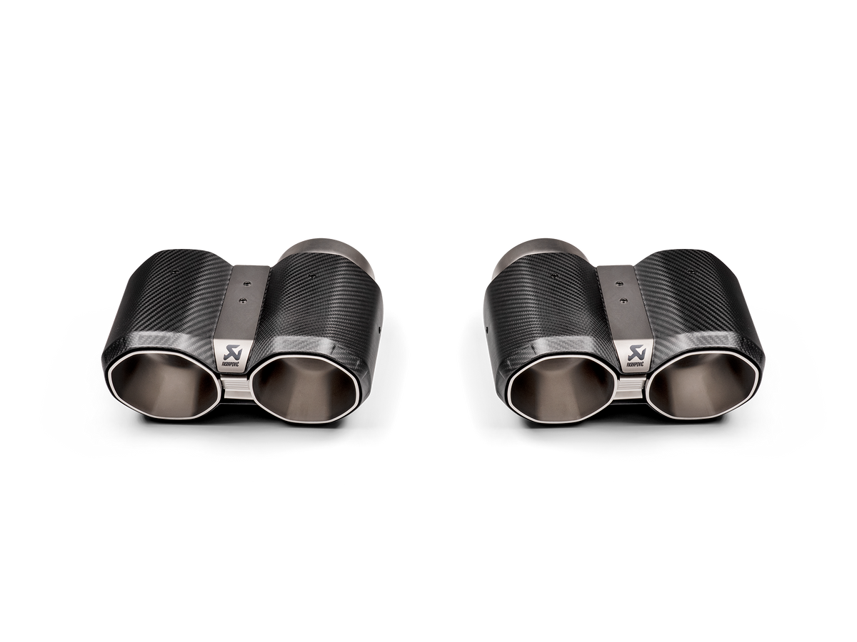 Akrapovic Tail Pipe Set Carbon for BMW M3 G80 G81 / M4 G82 G83 / M2 G87