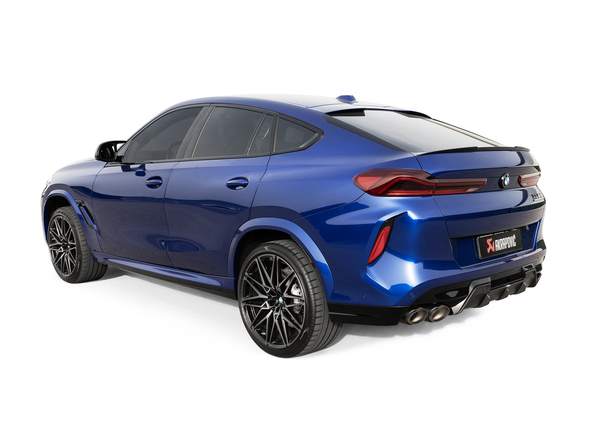 Akrapovic exhaust BMW X6M F96 OPF/GPF Competition LCI