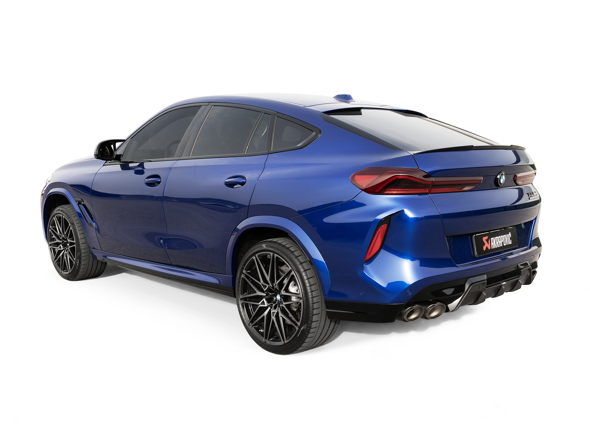 Akrapovic exhaust BMW X6M F96 OPF/GPF Competition LCI