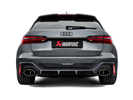 Akrapovic Audi RS 6 Avant C8 exhaust