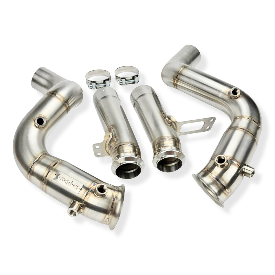 Mercedes W223 S63 E-Performance Downpipes Brondex Exhausts