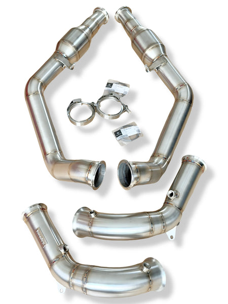 mercedes g63 w463a downpipes