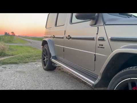 mercedes g63 w463a downpipes brondex